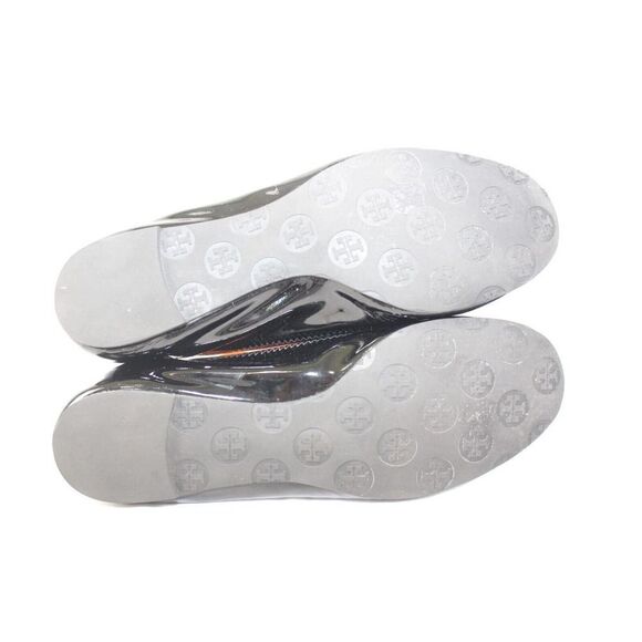 ladies black TORY BURCH flats size 8 - Picture 8 of 9